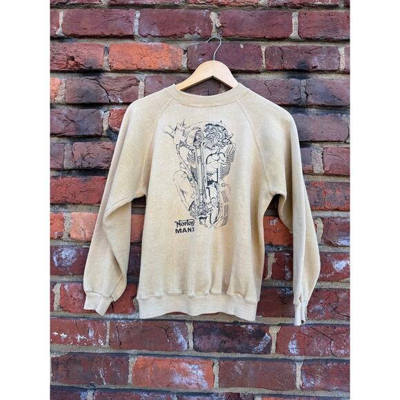 Vintage Norton Mortorcycles Crewneck Size M - Picture 1 of 3